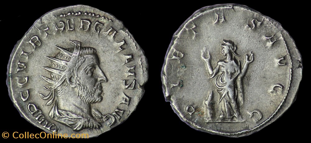 monnaies antiques romaines republicaines imperiales trebonien galle