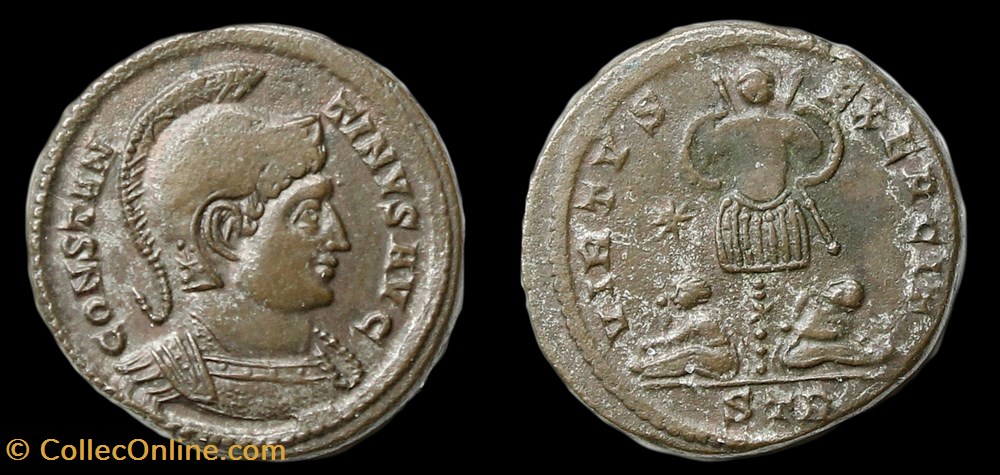 Constantin I monnaies antiquite av jc ap romaines republicaines imperiales constantin i