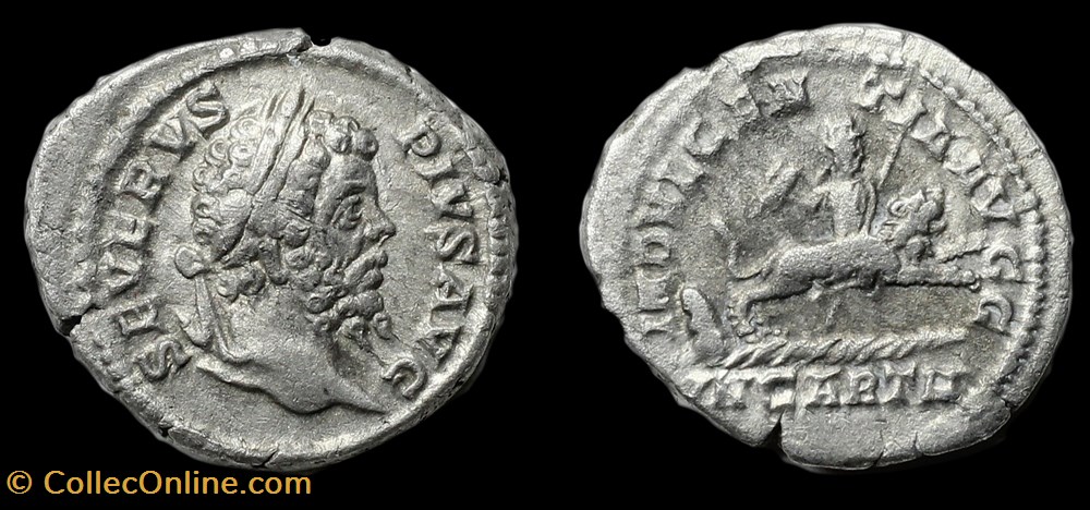 Septime Sévère monnaies antiquite av jc a ap romaines republicaines imperiales septime severe
