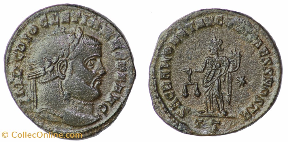 Dioclétien monnaies antiques a romaines imperiales republicaines diocletien