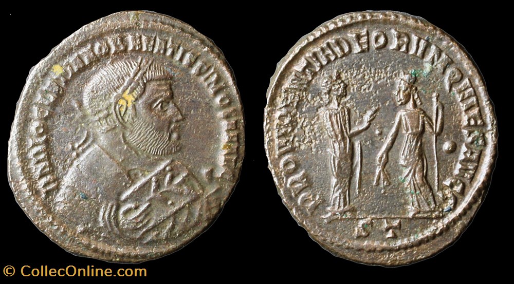 Dioclétien monnaies antiquite av jc a ap romaines republicaines imperiales diocletien