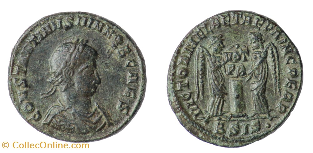 Constantin II monnaies antiques romaines imperiales et republicaines constantin ii