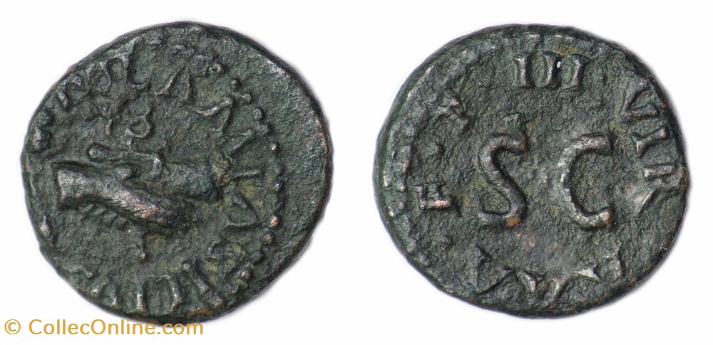 monnaies antiques romaines republicaines imperiales auguste