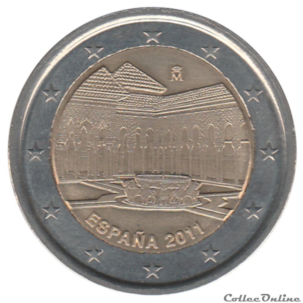 Espagne - 2011 : Alhambra de Grenade monnaie euro espagne 2011 alhambra de grenade