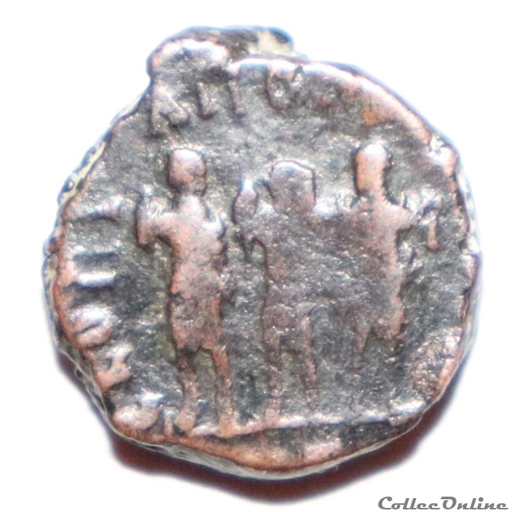 monnaie antique romaine flavius arcadius nummus