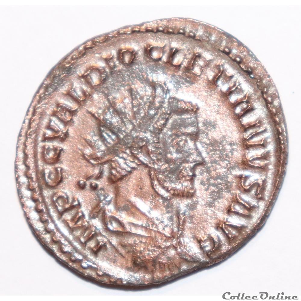 monnaie antique romaine diocletien antoninien