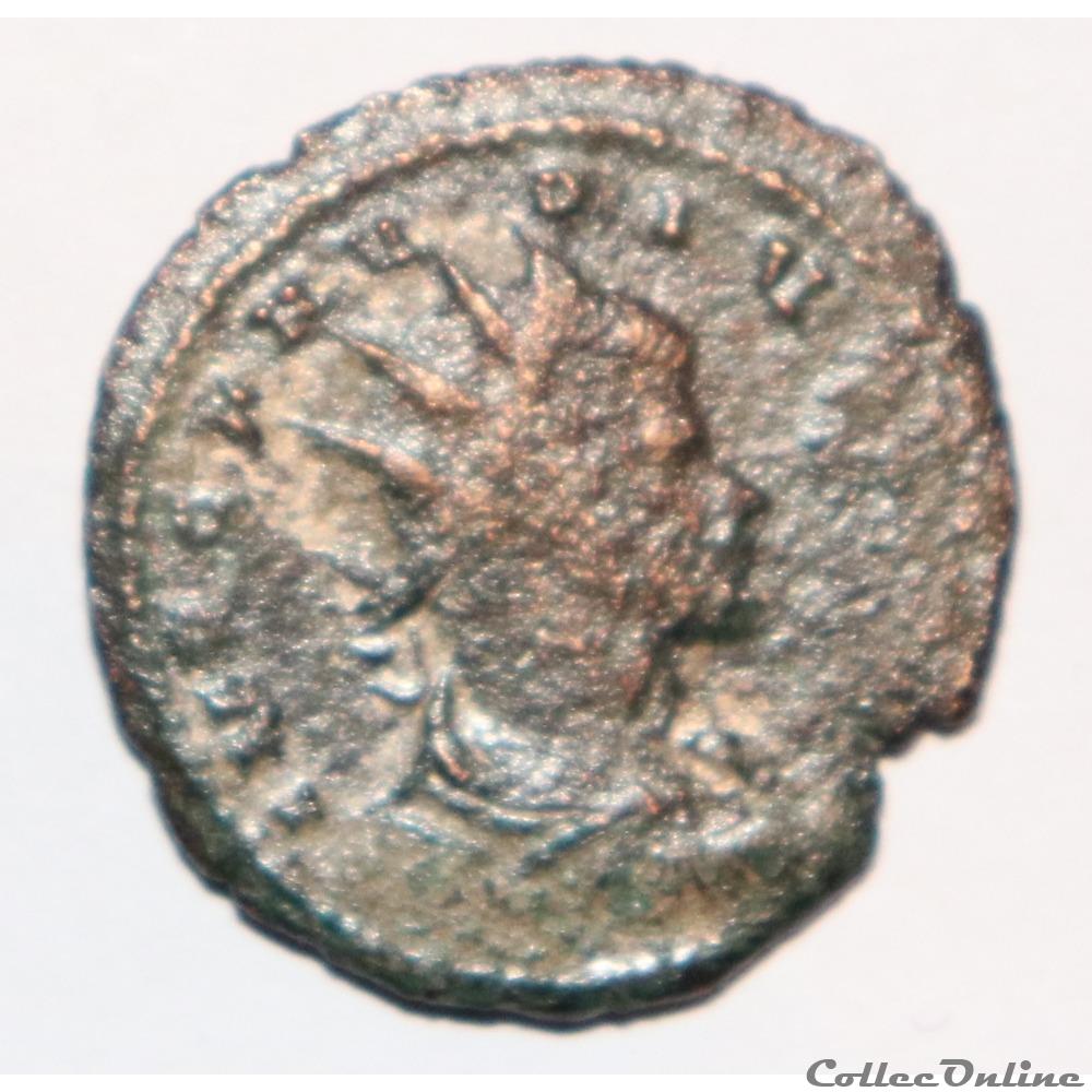 Claude II le Gothique - Antoninien monnaie antique romaine claude ii le gothique antoninien