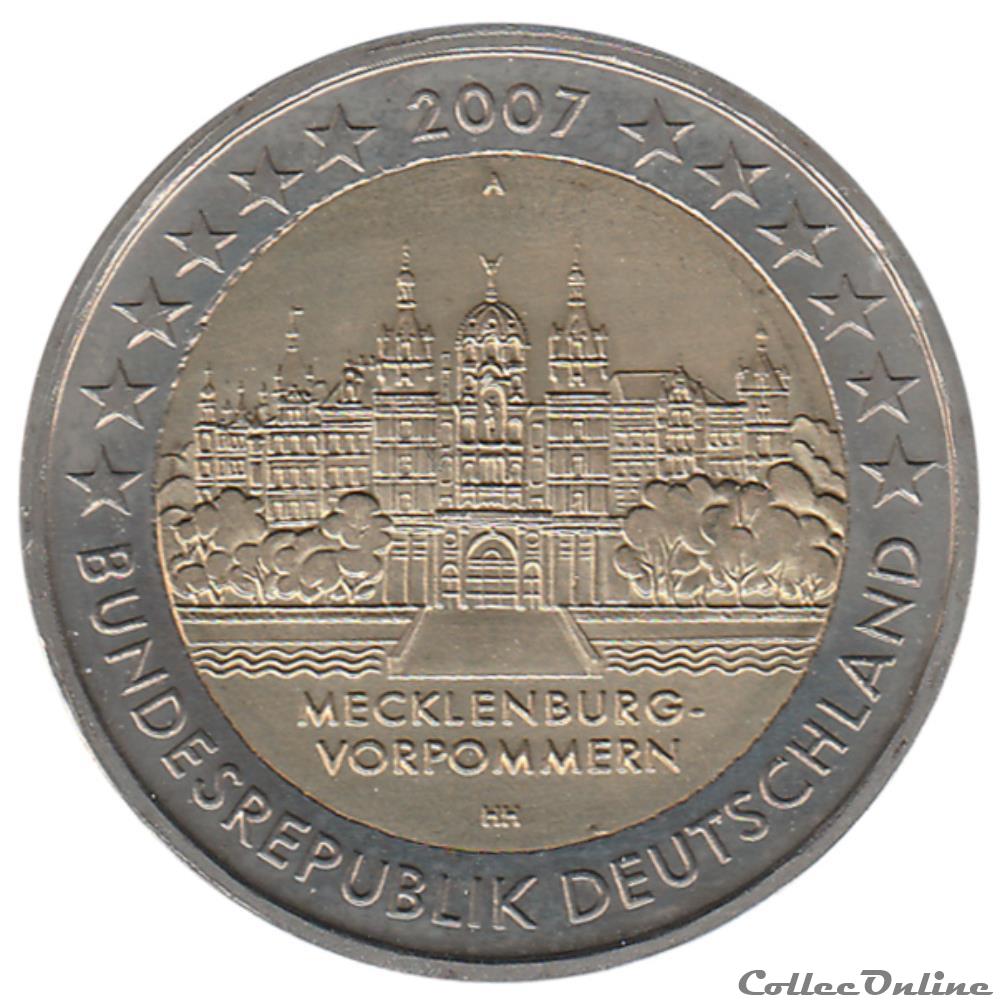 monnaie euro allemagne 2007 presidence du mecklembourg pomeranie occidentale au bundesrat