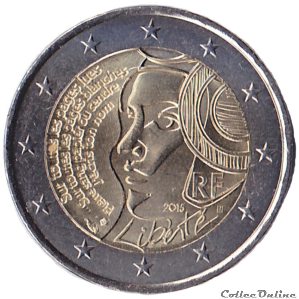 France - 2015 : 225e anniversaire de la Fête de la Fédération monnaie euro france 2015 225e anniversaire de la fete de la federation