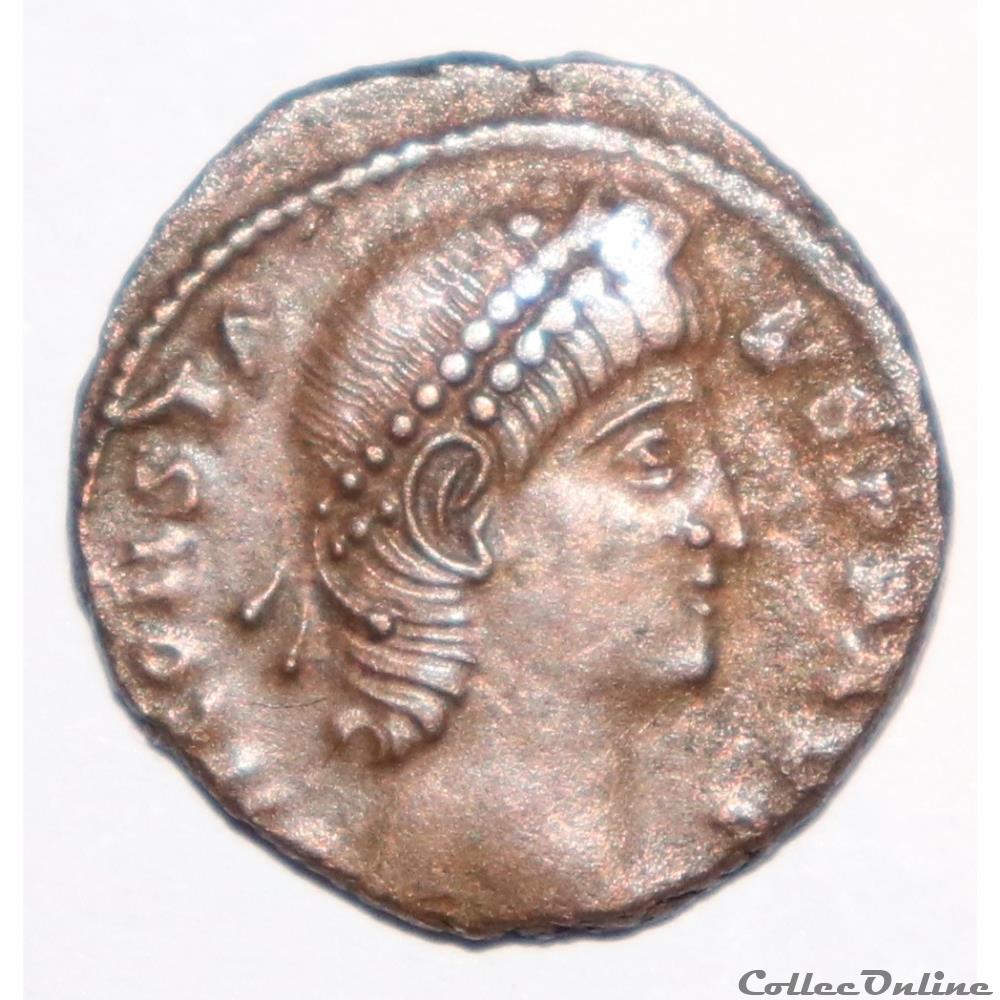 Roman Coin Constans Autel Pièce romaine #222 Nummus Follis 