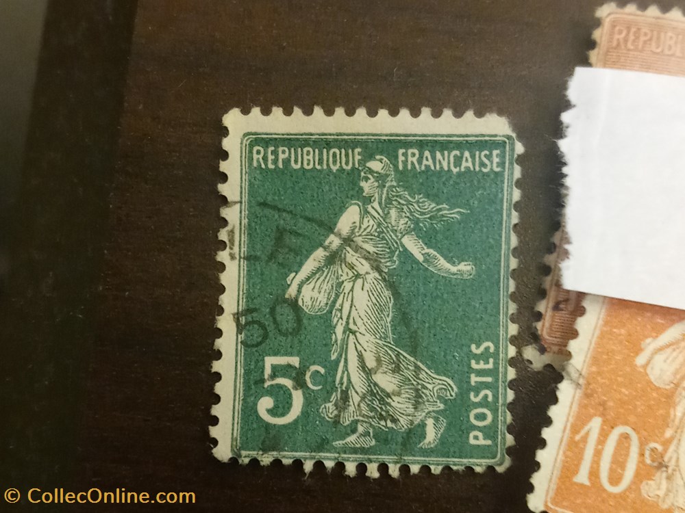 stamps france type peace
