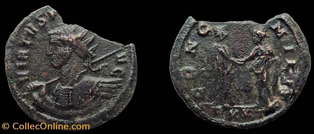 228 - Probus - CONCORD MILIT /-//PXXT monnaie antique av jc a ap romaine republicaine imperiale 228 probus concord milit pxxt