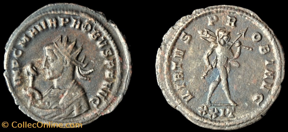 152 - Probus - VIRTVS PROBI AVG /-// XXIT monnaie antique jc ap romaine provinciale 152 probus virtvs probi avg xxit