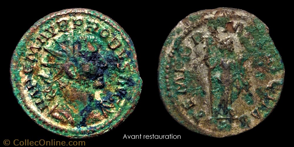 209 - Probus -TEMPORVM FELICITAS /-//I monnaie antique av jc ap romaine republicaine imperiale 209 probus temporvm felicitas i