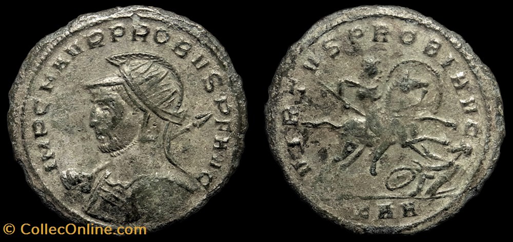 027 - Probus - VIRTVS PROBI AVG //KA°A monnaie antique jc ap romaine provinciale 027 probus virtvs probi avg ka a