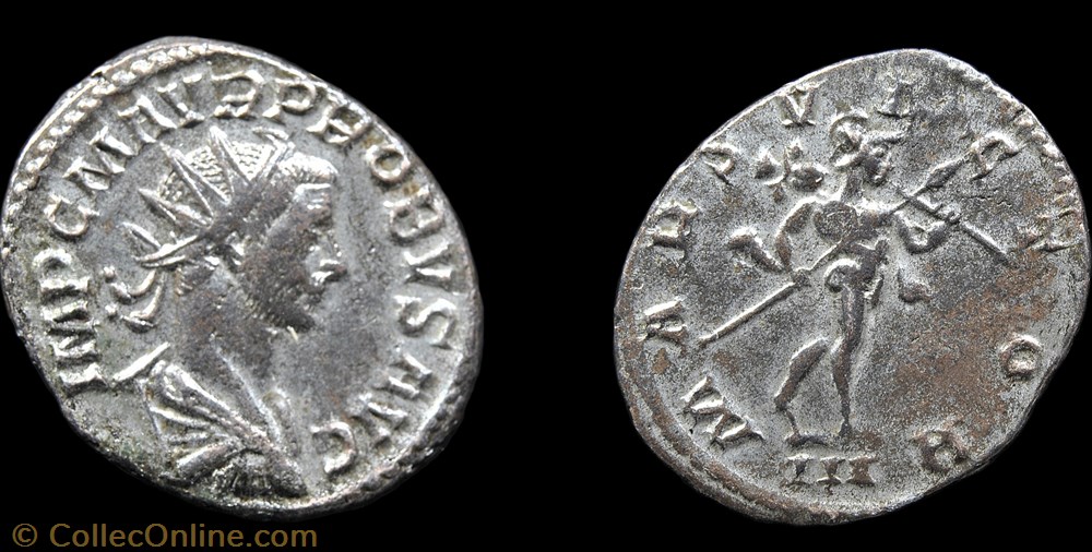 046 - Probus - MARS VICTOR /-//III monnaie antique av jc ap romaine republicaine imperiale 046 probus mars victor iii