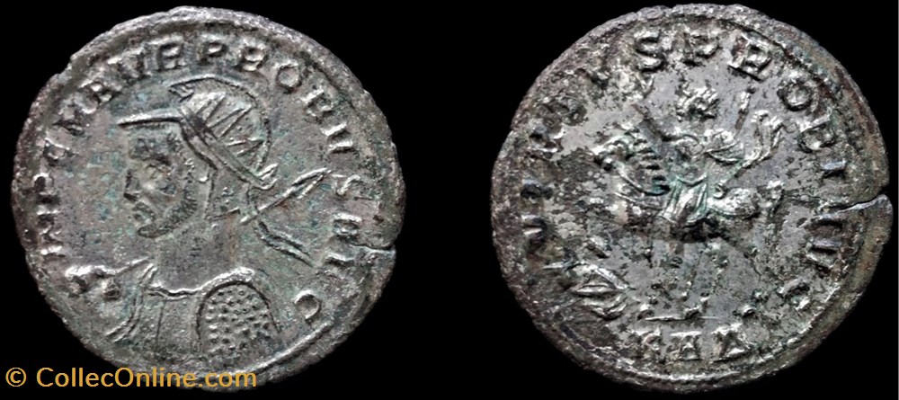 060 - Probus - VIRTVS PROBI AVG //KAΔ monnaie antique jc ap romaine provinciale 060 probus virtvs probi avg ka