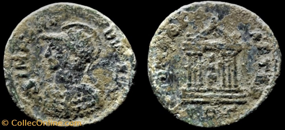 232 - Probus - ROMAE-AETER //R couronne Γ monnaie antique av jc ap romaine republicaine imperiale 232 probus romae aeter r couronne