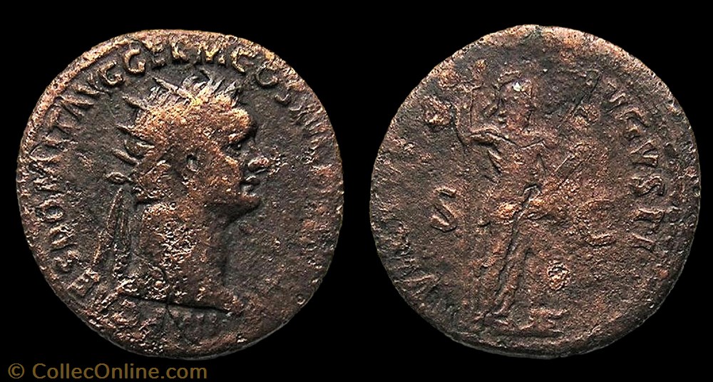 monnaie antique av jc a ap romaine dupondius de domitien
