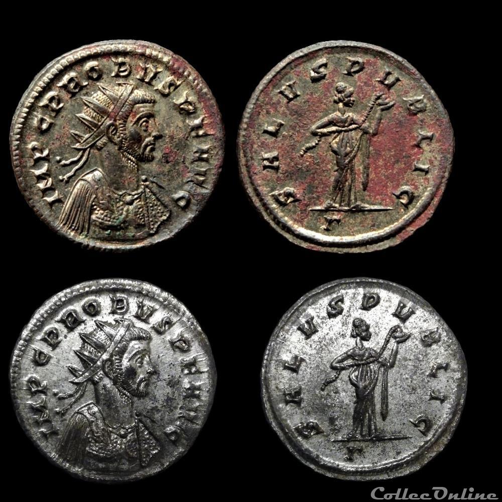 PROBVS - SALVS PVBLIC/-//Γ monnaie antique av jc ap romaine probvs salvs pvblic