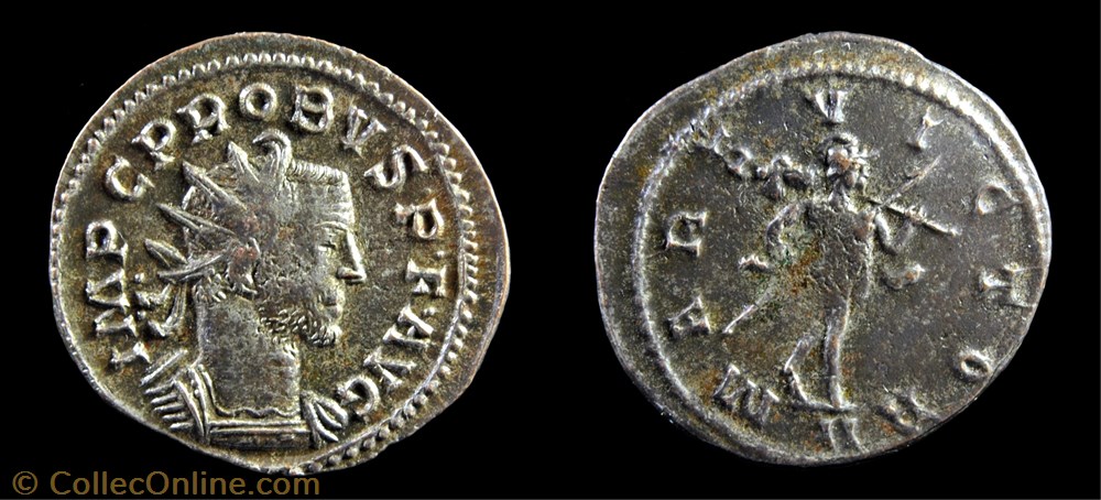 043 - Probus - MARS VICTOR /-//II monnaie antique av jc ap romaine republicaine imperiale 043 probus mars victor ii