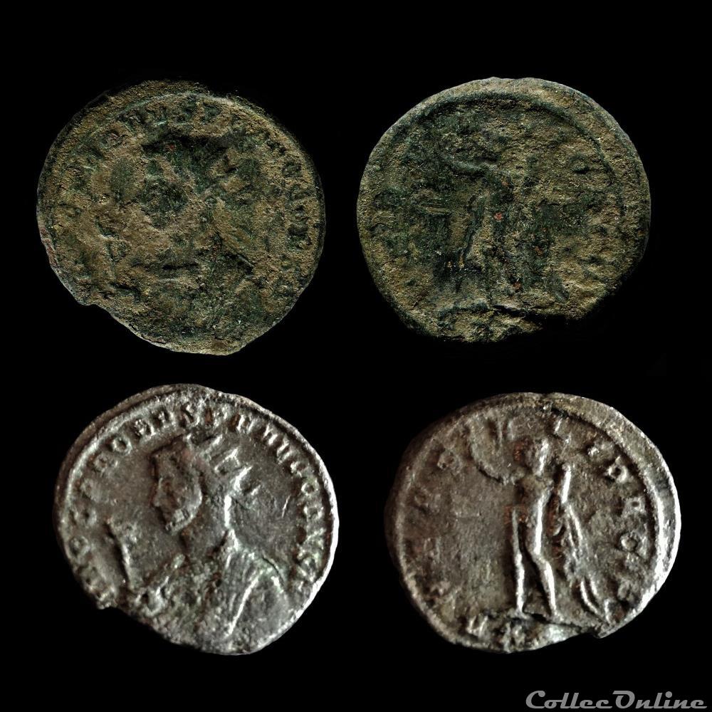 PROBVS - HERCVLI PACIF /-/-/VXXT monnaie antique av jc ap romaine probvs hercvli pacif vxxt