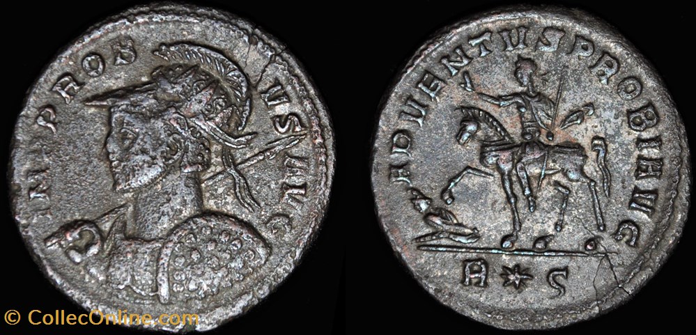 162 - Probus - ADVENTVS PROBI AVG /-//R*ς monnaie antique jc ap romaine republicaine imperiale 162 probus adventvs probi avg r