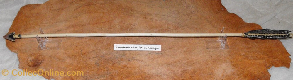 Flèche du néolithique art antiquites archeologie fleche du neolithique