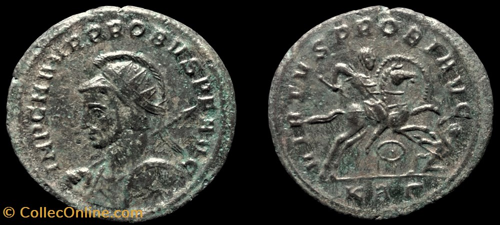 084 - Probus - VIRTVS PROBI AVG //KA°Г° monnaie antique jc ap romaine provinciale 084 probus virtvs probi avg ka