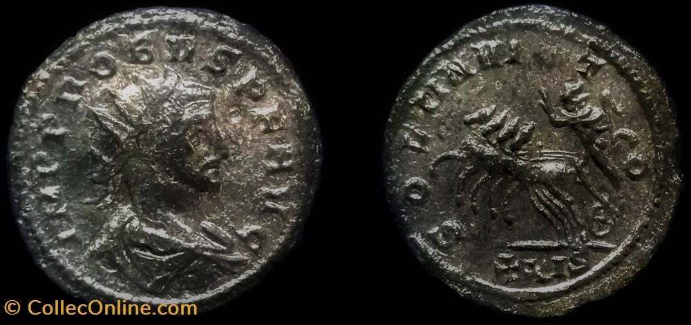 monnaie antique av jc a ap romaine provinciale 237 probus soli invicto xxis