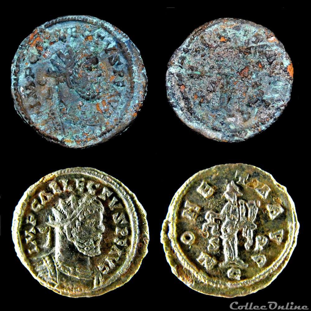 ALLECTVS - MONETA AVG monnaies antiquite jc ap romaines republicaines imperiales allectvs moneta avg