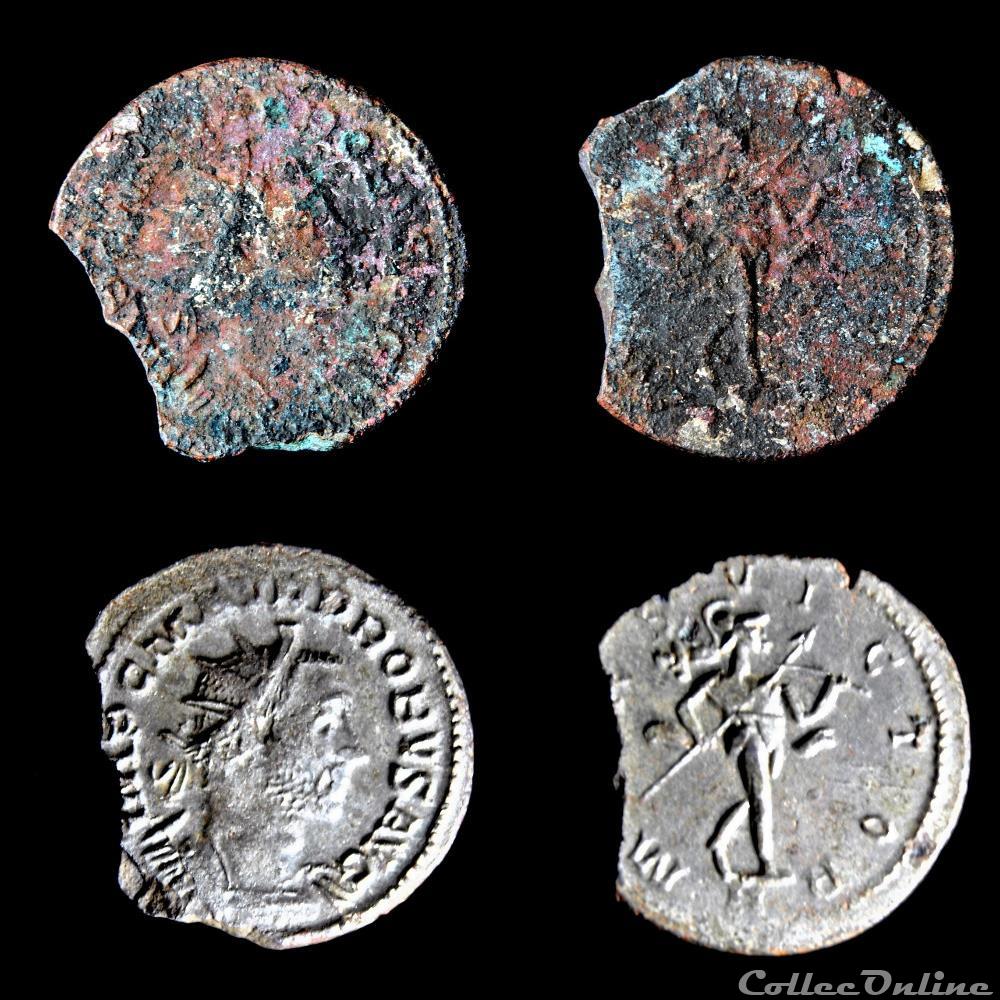 PROBVS - MARS VICTOR/-/-/II monnaie antique av jc ap romaine probvs mars victor ii