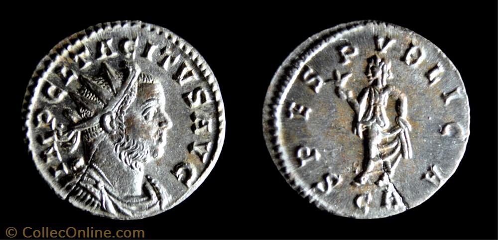 2 - Tacite - SPES PVBLICA monnaie antique av jc ap romaine 2 tacite spes pvblica