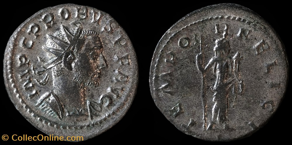 042 - Probus -TEMPOR FELICI /-//I monnaie antique av jc a ap romaine republicaine imperiale 042 probus tempor felici i
