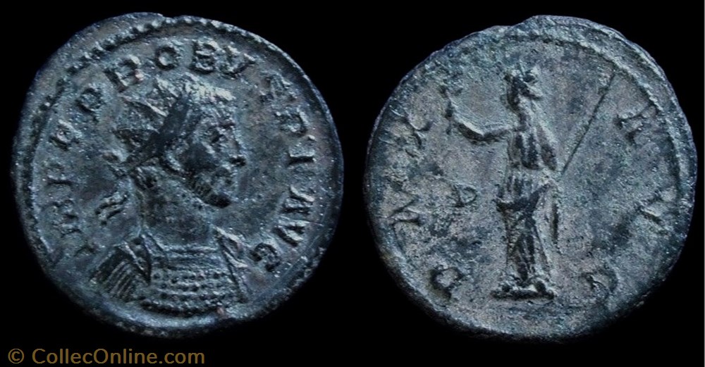 074 - Probus - PAX AVG /D//- monnaie antique jc ap romaine republicaine imperiale 074 probus pax avg d