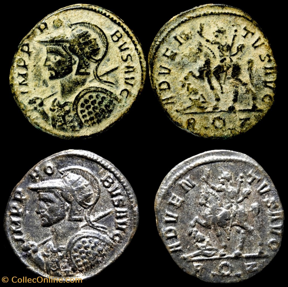 PROBUS - ADVENTVS AVG //R couronne Z monnaies antiquite jc ap romaines republicaines imperiales probus adventvs avg r couronne z