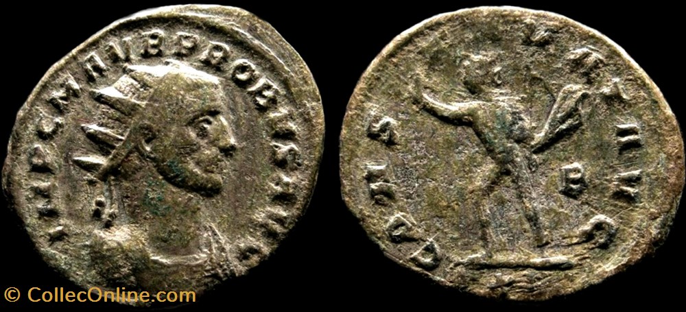106 - Probus - CONSERVAT AVG /-/B/XXI monnaie antique jc ap romaine republicaine imperiale 106 probus conservat avg b xxi