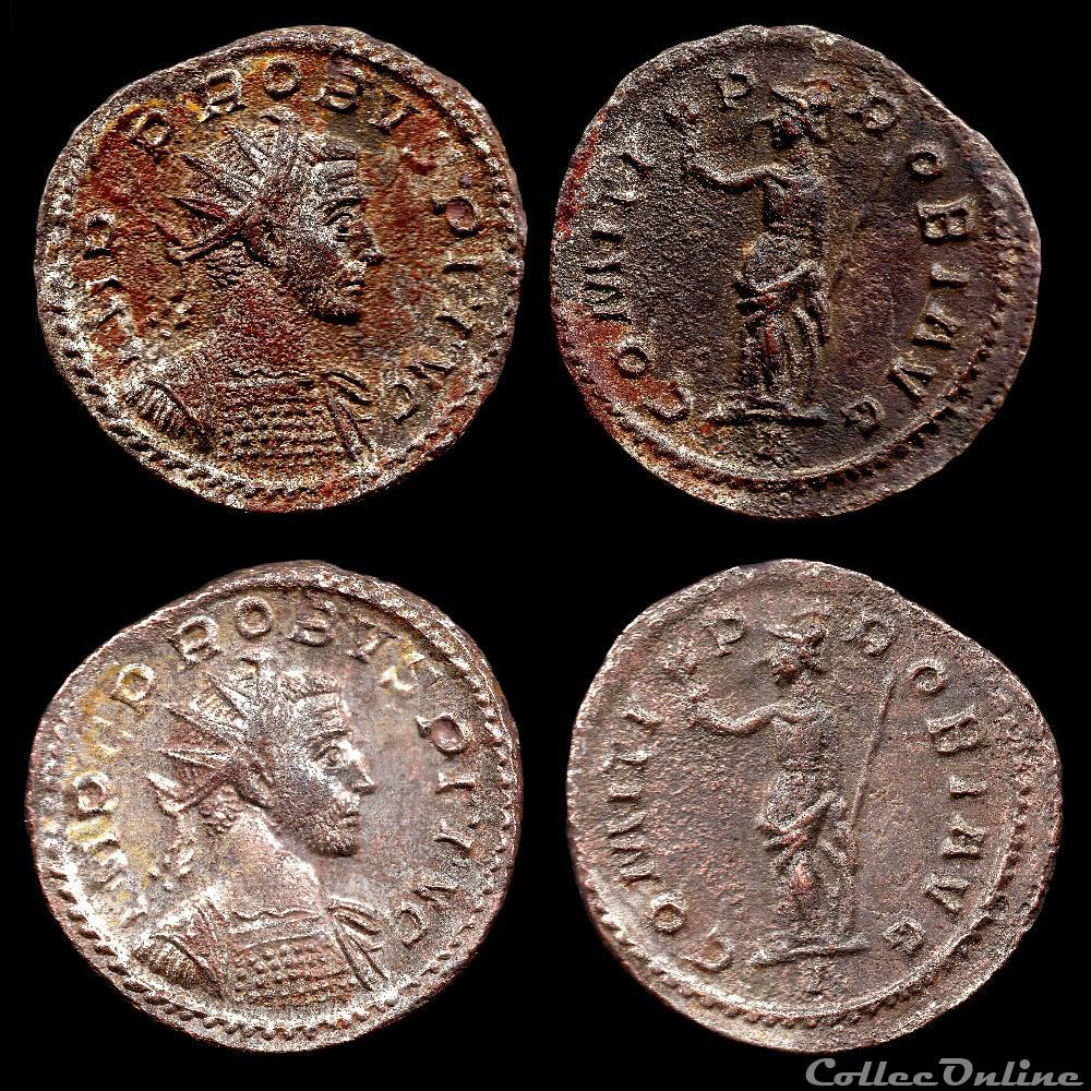 monnaie antique jc ap romaine probvs comiti probi avg i
