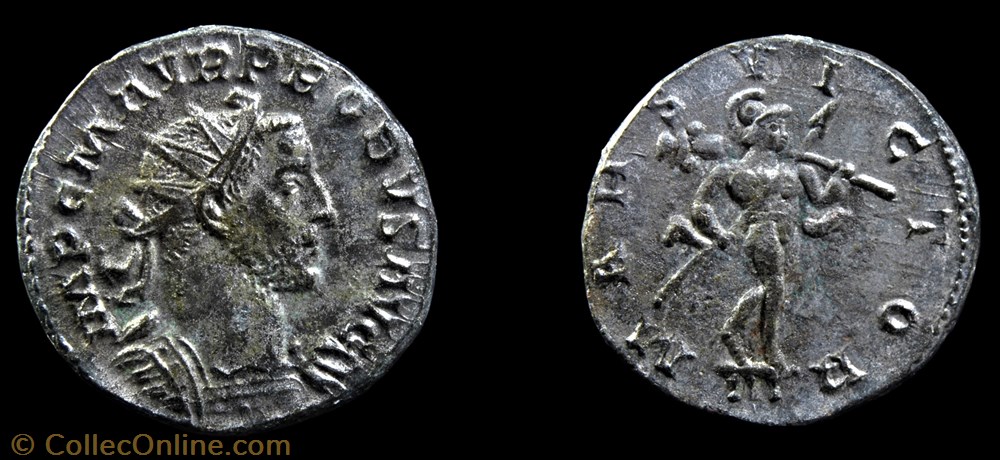 111 - Probus - MARS VICTOR /-//III monnaie antique av jc ap romaine republicaine imperiale 111 probus mars victor iii