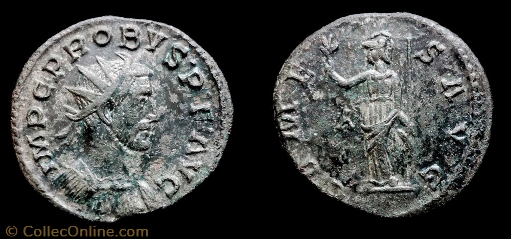 031 - Probus - COMES AVG /A/-// monnaie antique jc ap romaine republicaine imperiale 031 probus comes avg a