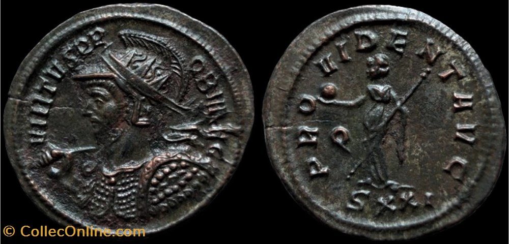 211 - Probus - PROVIDENT AVG /Q/-/SXXI monnaie antique jc ap romaine republicaine imperiale 211 probus provident avg q sxxi