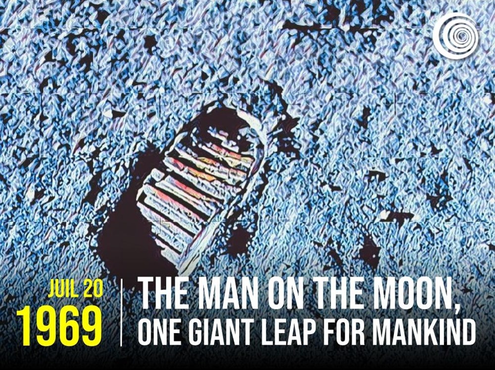 July 20, 1969 - The Man On The Moon, One Giant Leap For