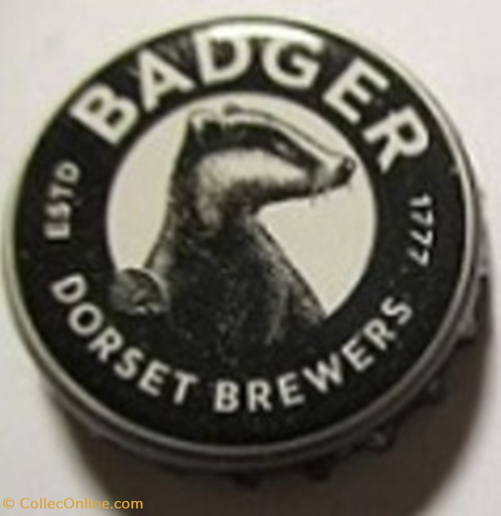 capsules muselets badger estd 1777 dorset brewers