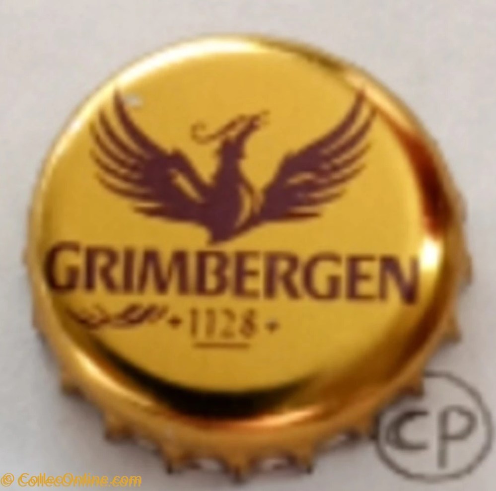 capsules muselets grimbergen jaune brillant