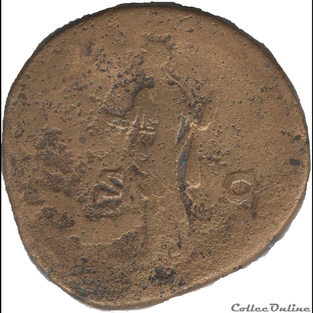 Sesterce Clodius Albinus monnaie antique romaine sesterce clodius albinus