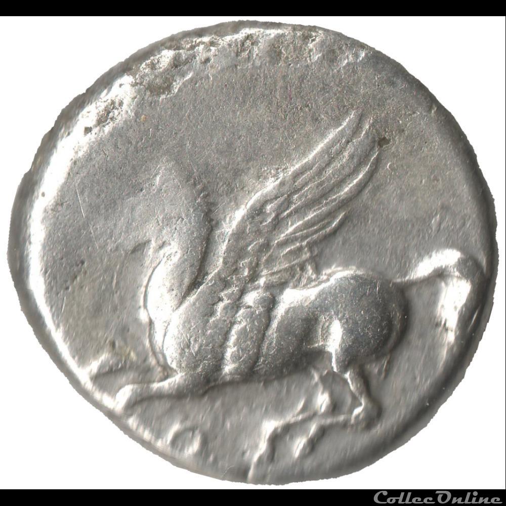 Statère Corinthe monnaie antique grecque statere corinthe
