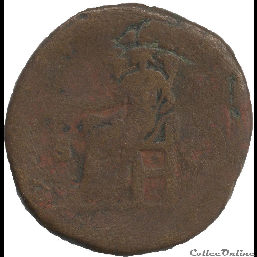 Sesterce monnaie antique romaine sesterce