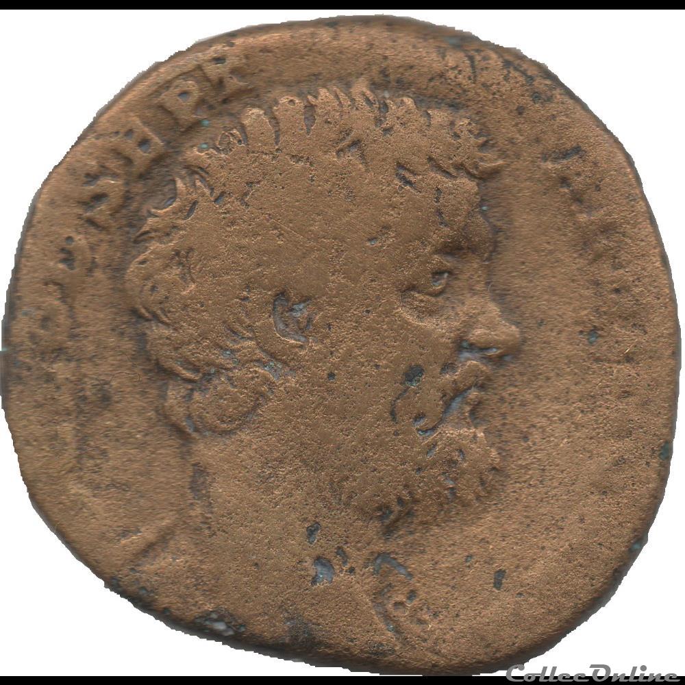 Sesterce Clodius Albinus monnaie antique romaine sesterce clodius albinus