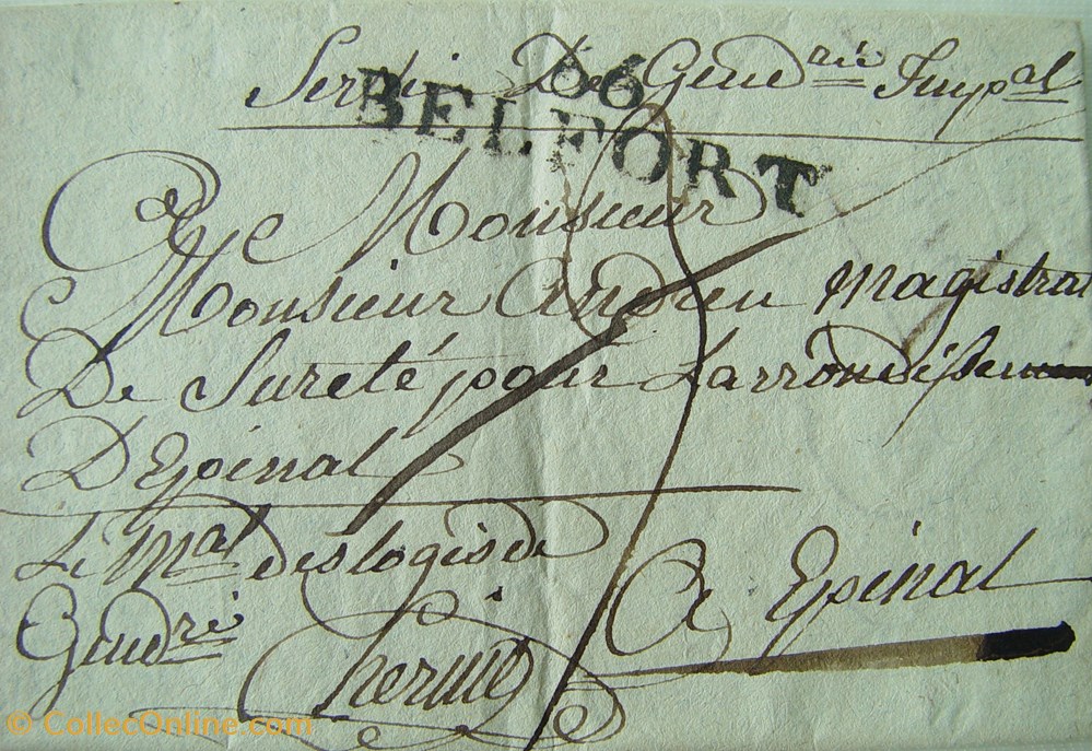 vieux papiers marques postales 66 belfort