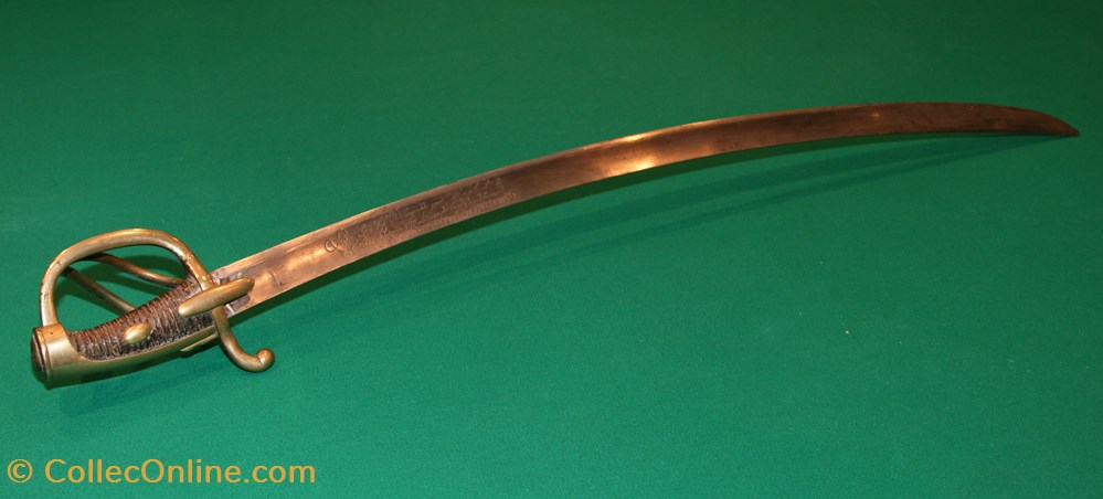 militaria police 1814 sabre de gendarmerie royale grave